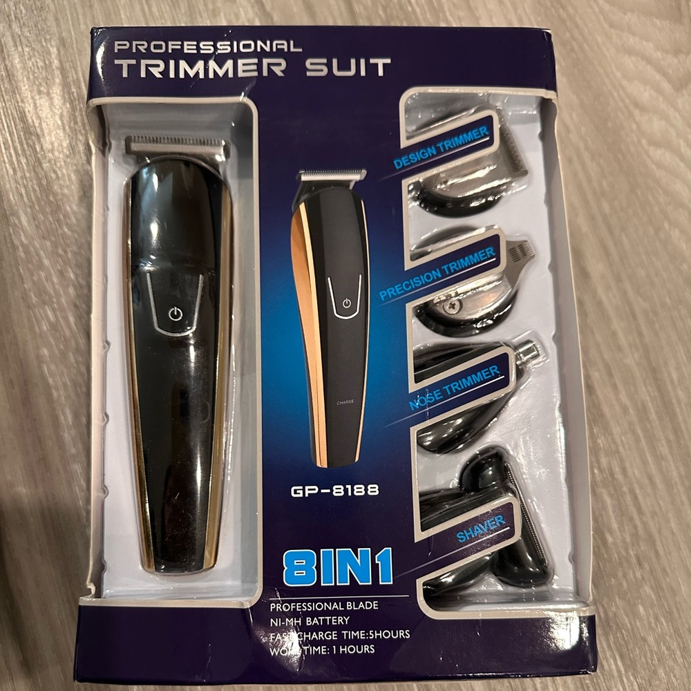Brand new Men’s 8 in 1 Professional Trimmer Suit